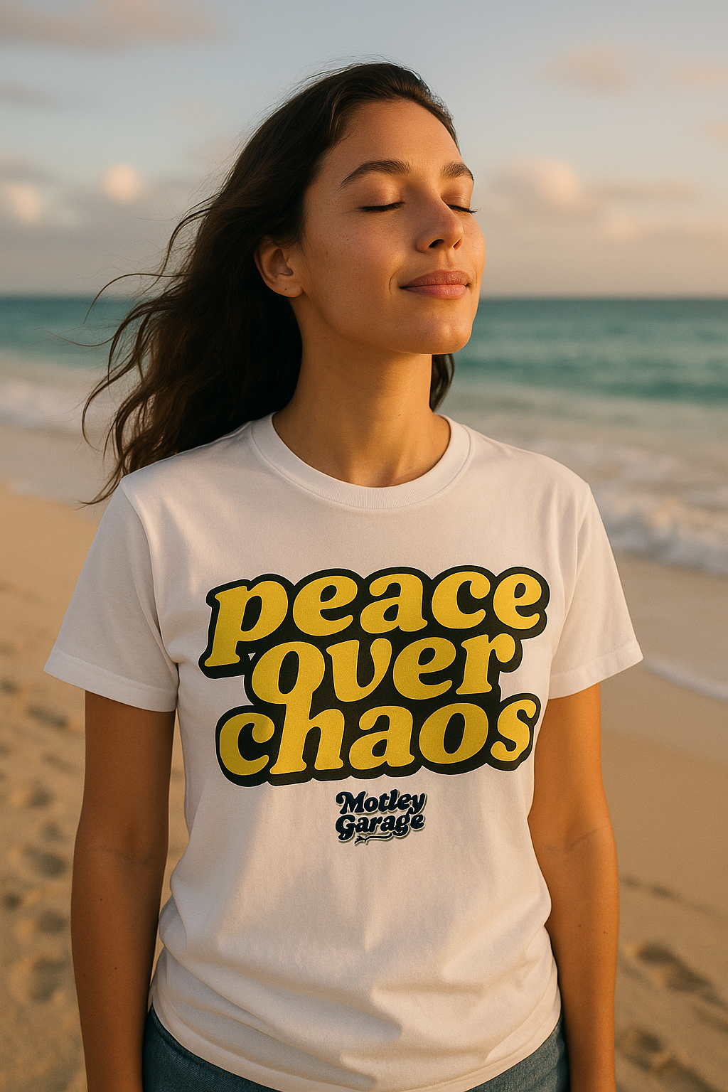 Peace Over Chaos - Shortsleeve Tee