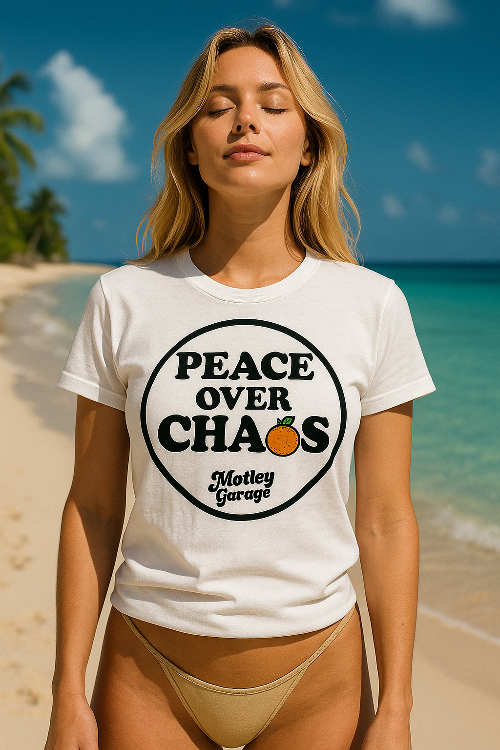 Peace Over Chaos Women's Shortsleeve T-Shirt